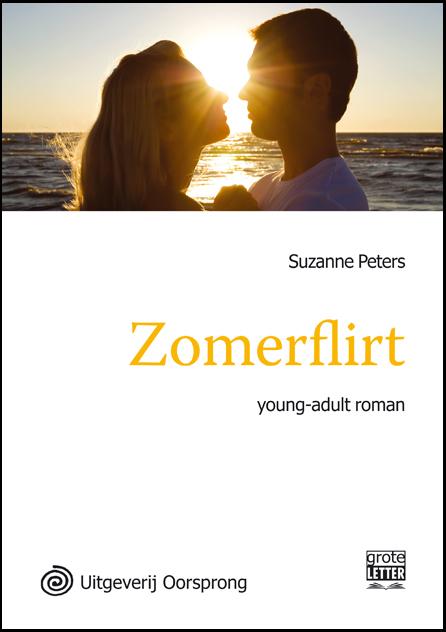 Omslag van Zomerflirt - grote letter uitgave