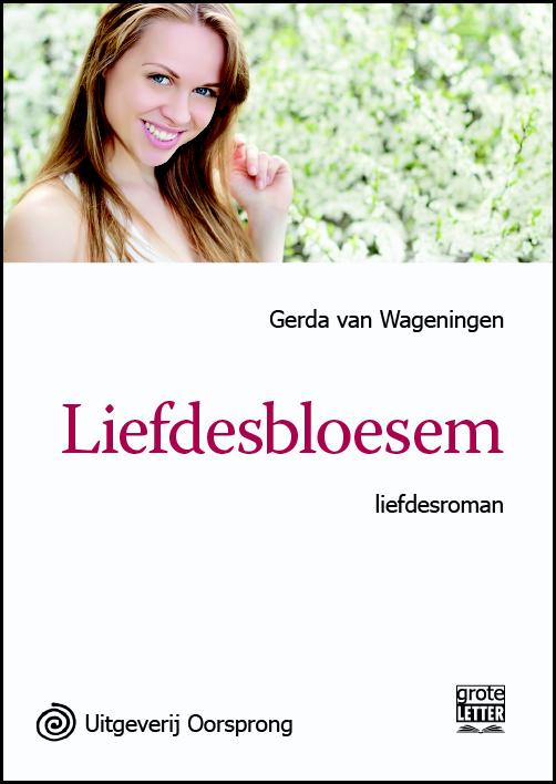 Omslag van Liefdesbloesem - grote letter uitgave