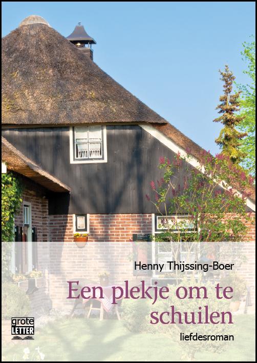 Omslag van Een plekje om te schuilen - grote letter uitgave