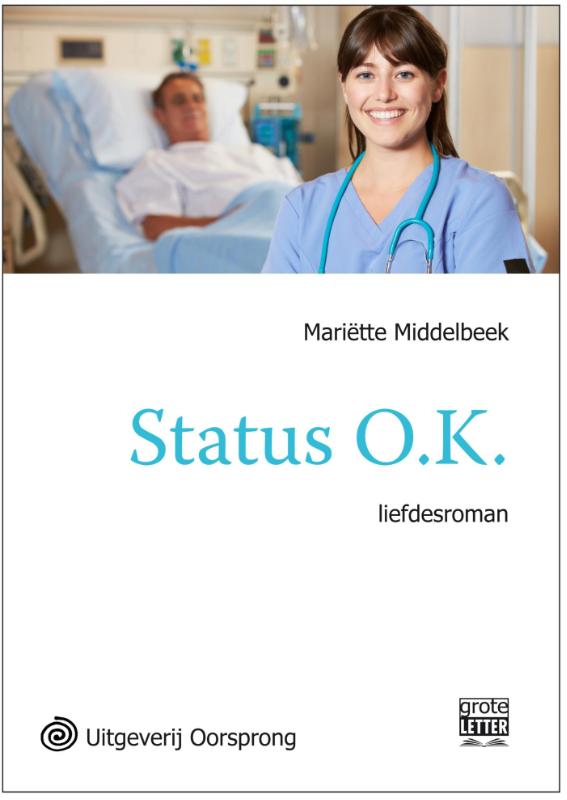 Omslag van Status O.K. - grote letter uitgave