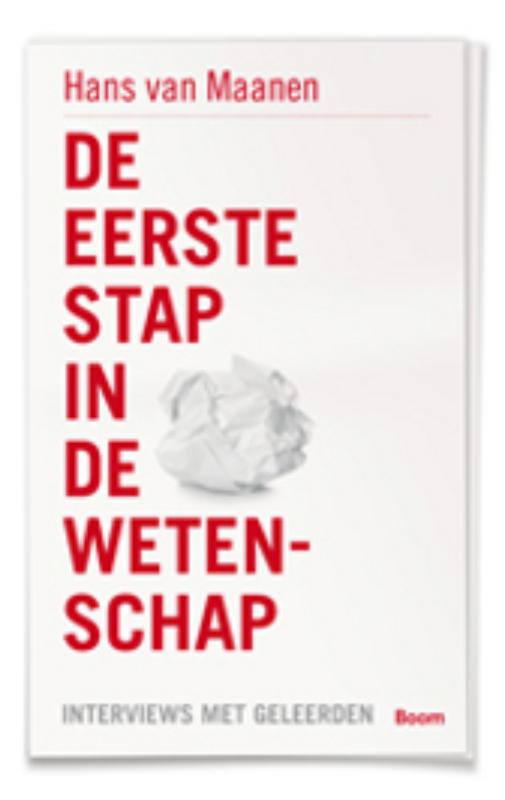 Omslag van De eerste stap in de wetenschap