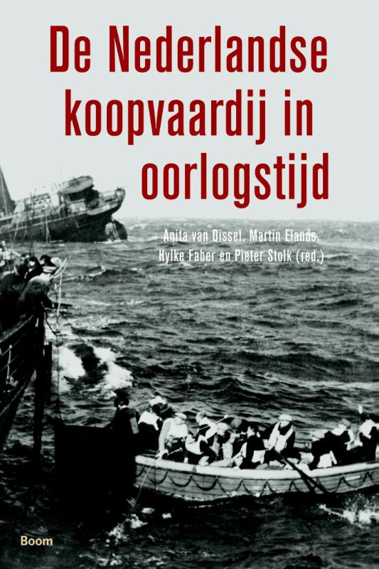 Omslag van De Nederlandse koopvaardij in oorlogstijd