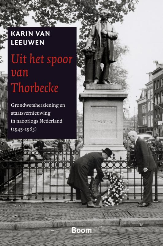 Omslag van Uit het spoor van Thorbecke