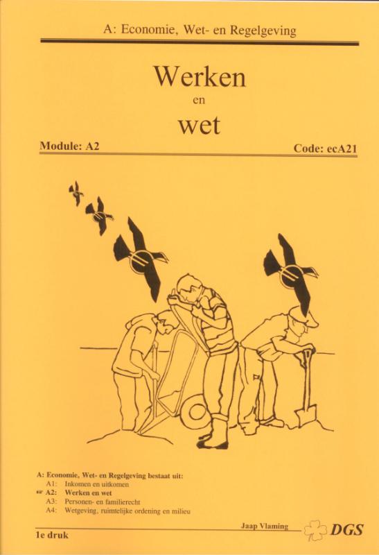 Omslag van Werken en wet