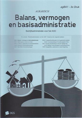 Omslag van Balans, vermogen en basisadministratie