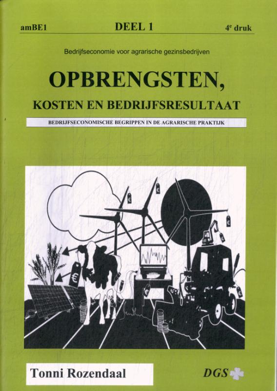 Omslag van Opbrengsten, kosten en bedrijfsresultaat