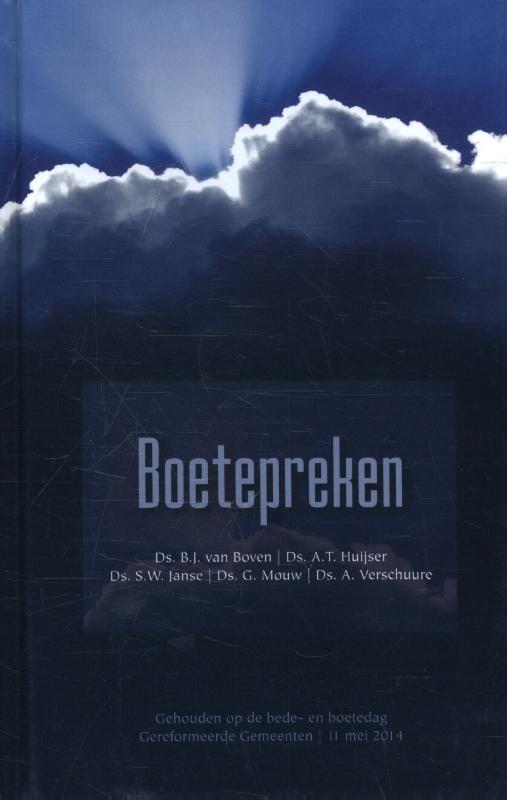 Omslag van Boetepreken