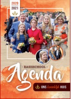 Omslag van Basisschoolagenda 'Ons Koninlijk Huis' 2020-2021
