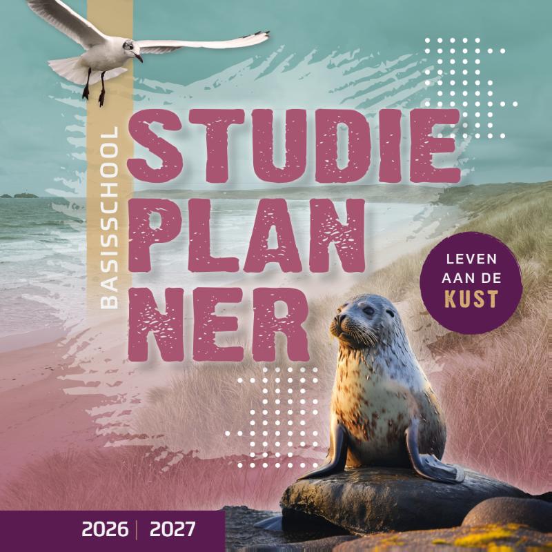 Omslag van Basisschoolstudieplanner 2026/27