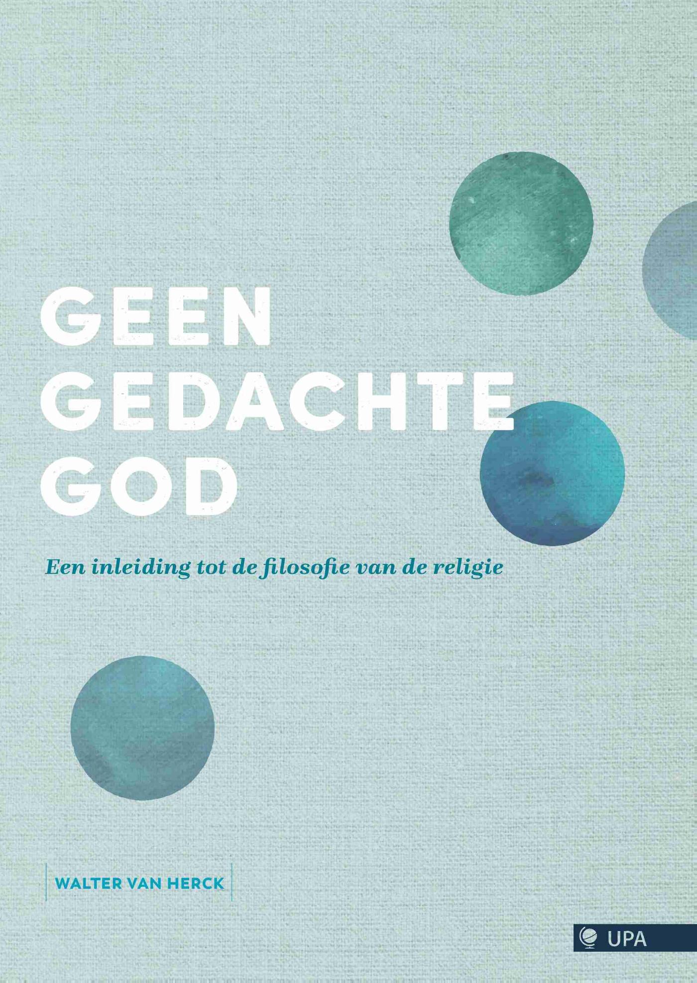 Omslag van Geen gedachte God