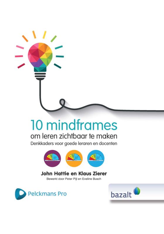Omslag van 10 mindframes om leren zichtbaar te maken