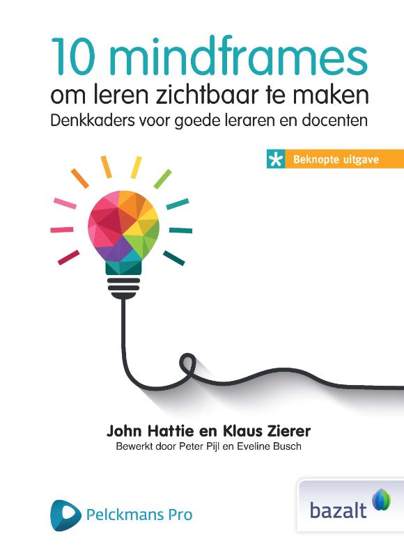 Omslag van 10 mindframes om leren zichtbaar te maken