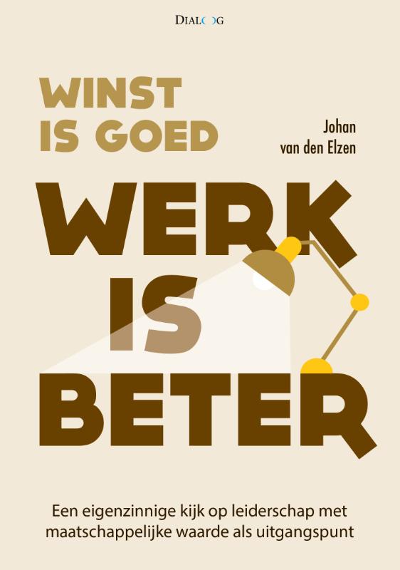 Omslag van Winst is goed, werk is beter