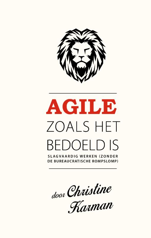 Omslag van Agile zoals het bedoeld is