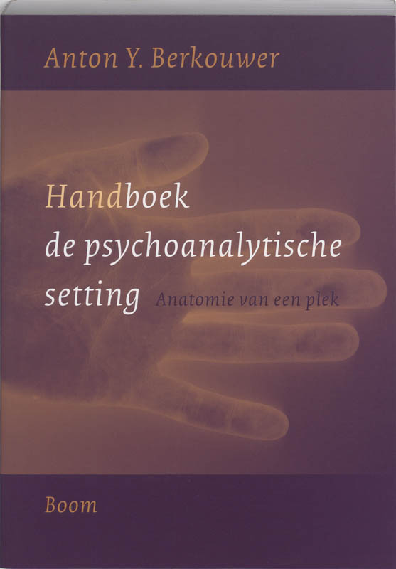 Omslag van Handboek psychoanalytische setting