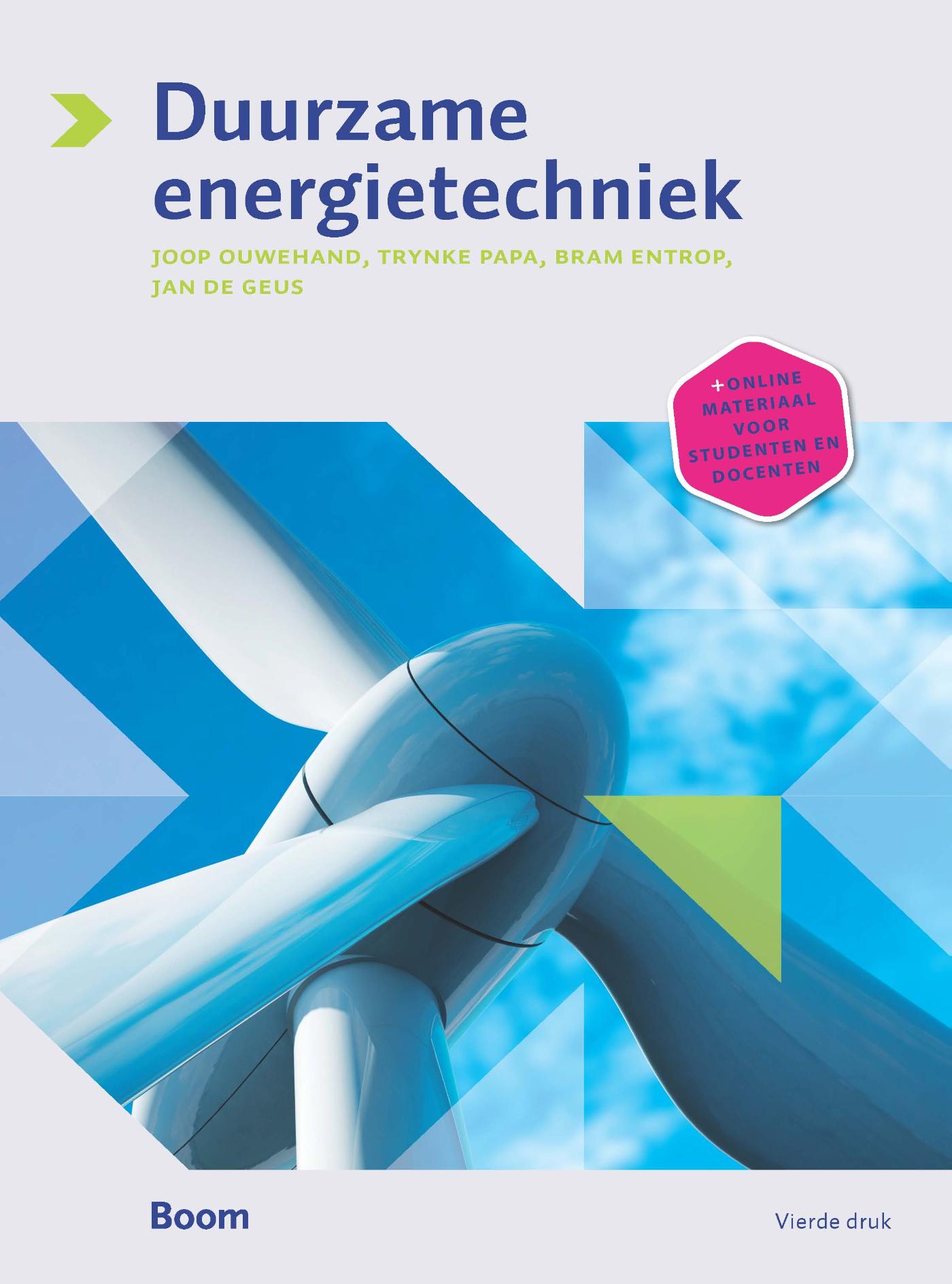 Omslag van Duurzame energietechniek