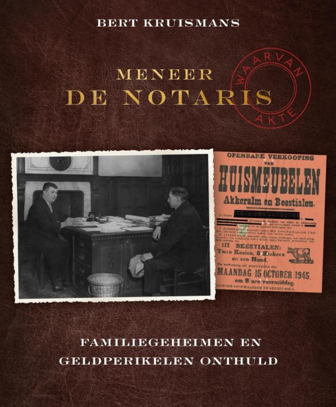 Omslag van Meneer de notaris