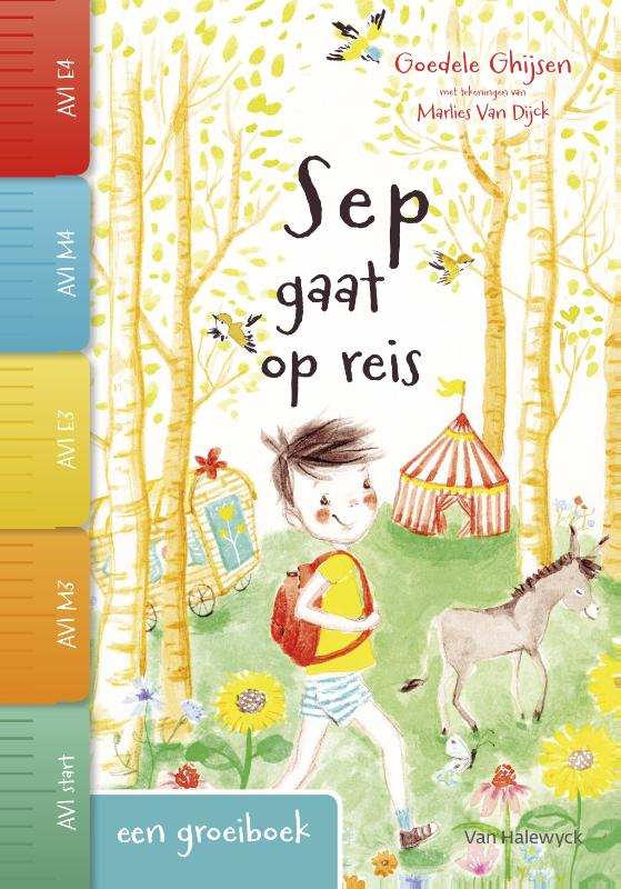 Omslag van Sep gaat op reis