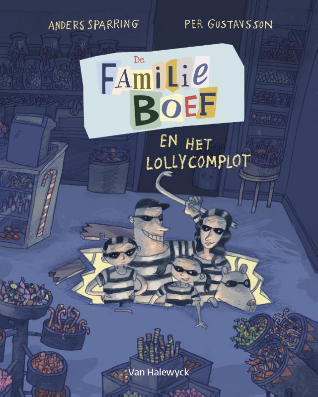 Omslag van De familie Boef en het lollycomplot