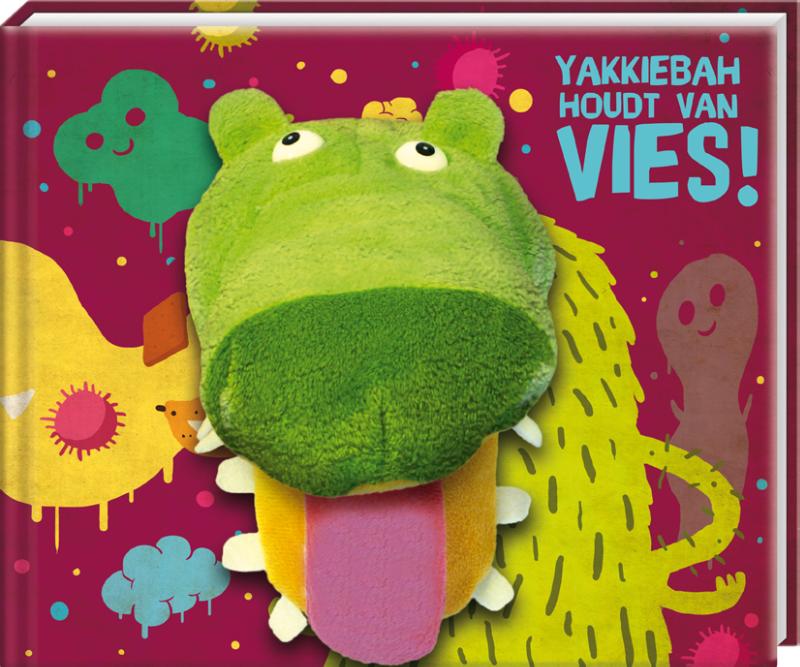 Omslag van Handpopboek yakkiebah houdt van vies