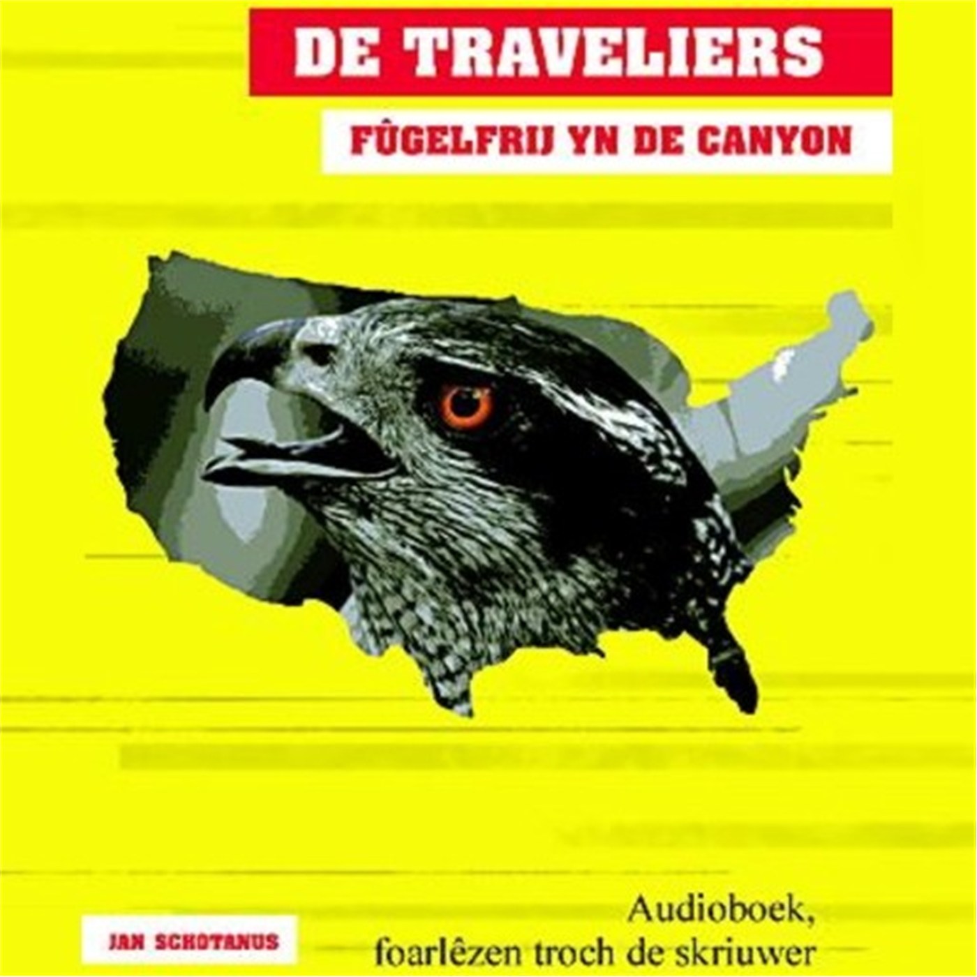 Omslag van De Traveliers - Fûgelfrij yn de canyon
