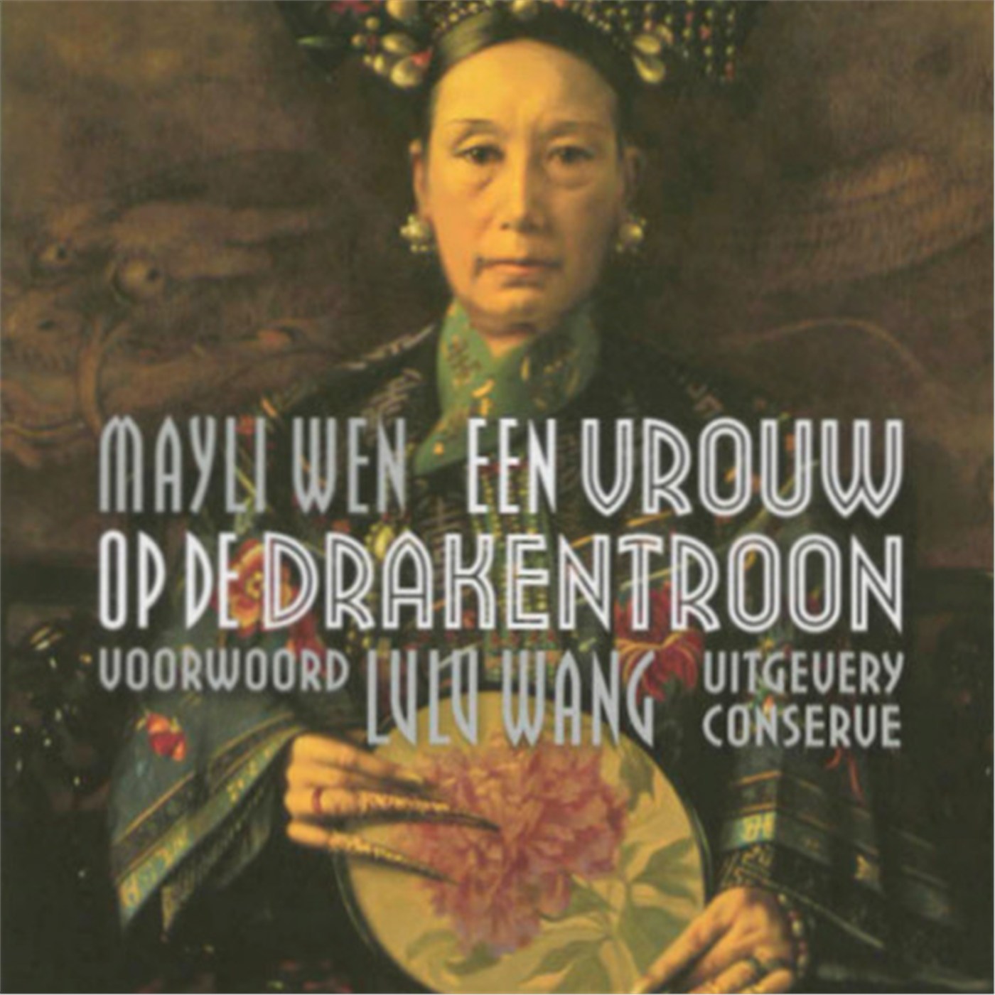 Omslag van Een vrouw op de Drakentroon