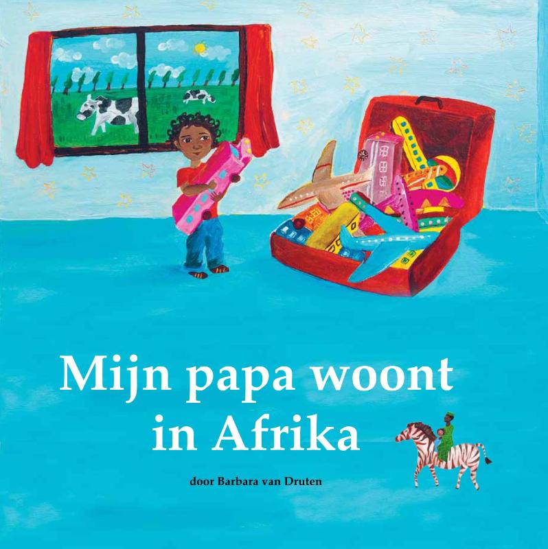 Omslag van Mijn papa woont in Afrika