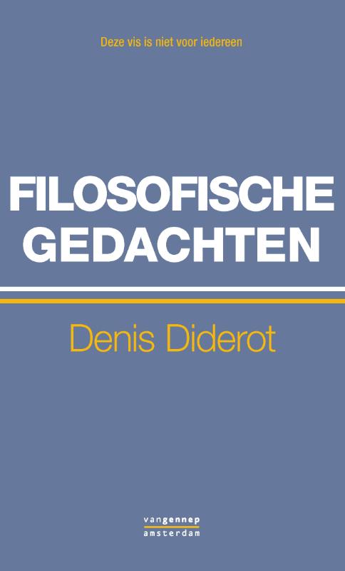 Omslag van Filosofische gedachten