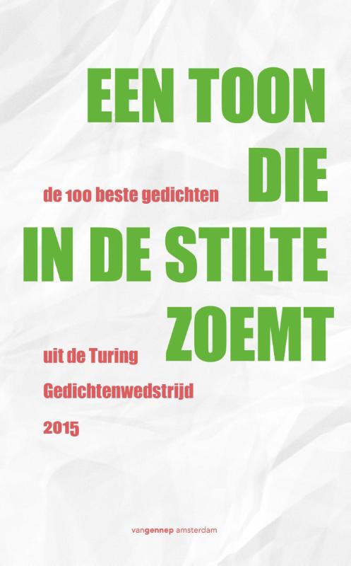 Omslag van Een toon die in de stilte zoemt
