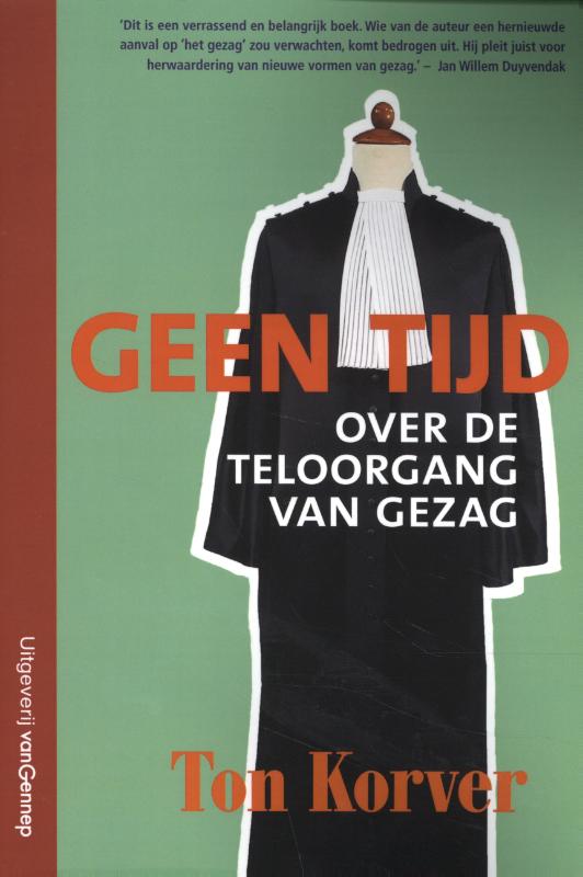 Omslag van Geen tijd