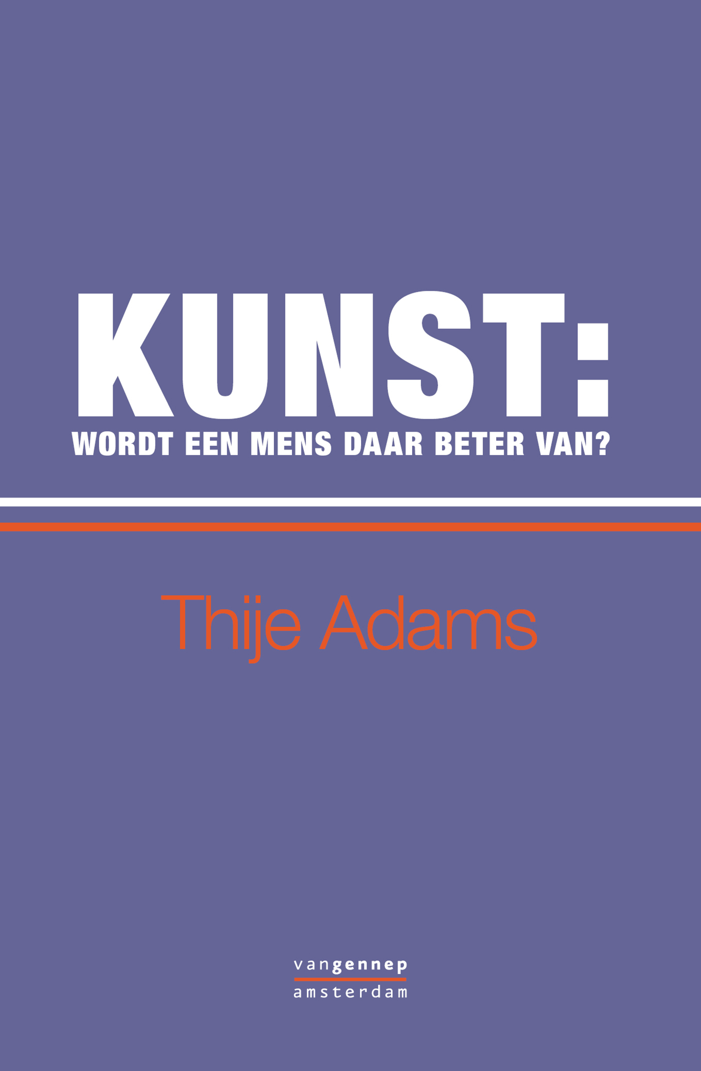 Omslag van Kunst
