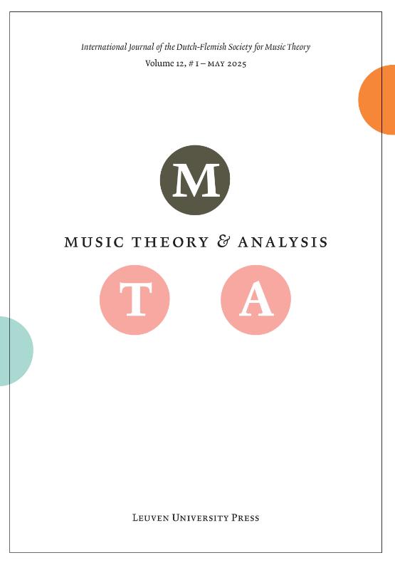 Omslag van Music Theory and Analysis Volume 12 Issue 1, 2025 (Journal Subscription)