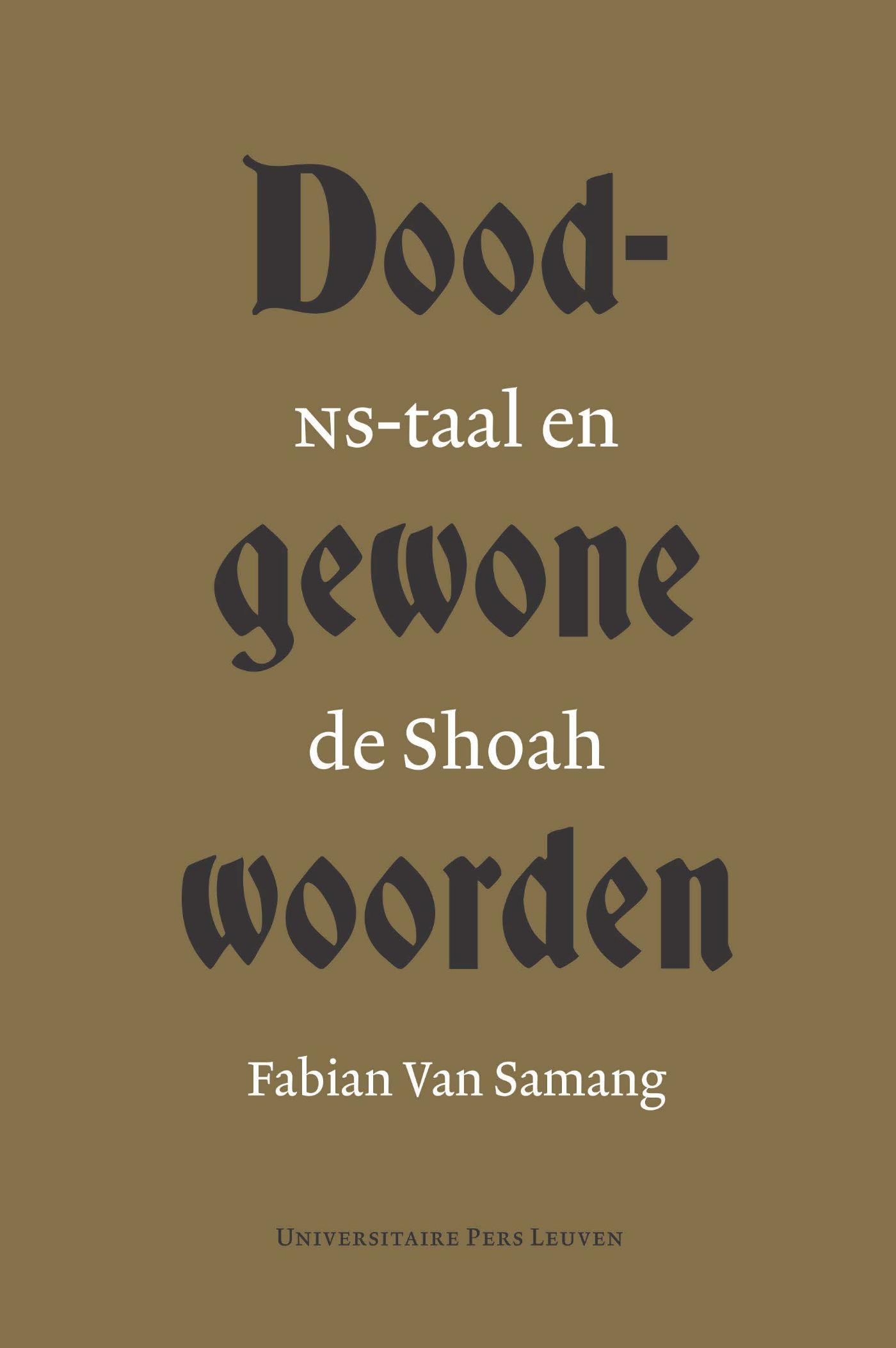 Omslag van Doodgewone woorden