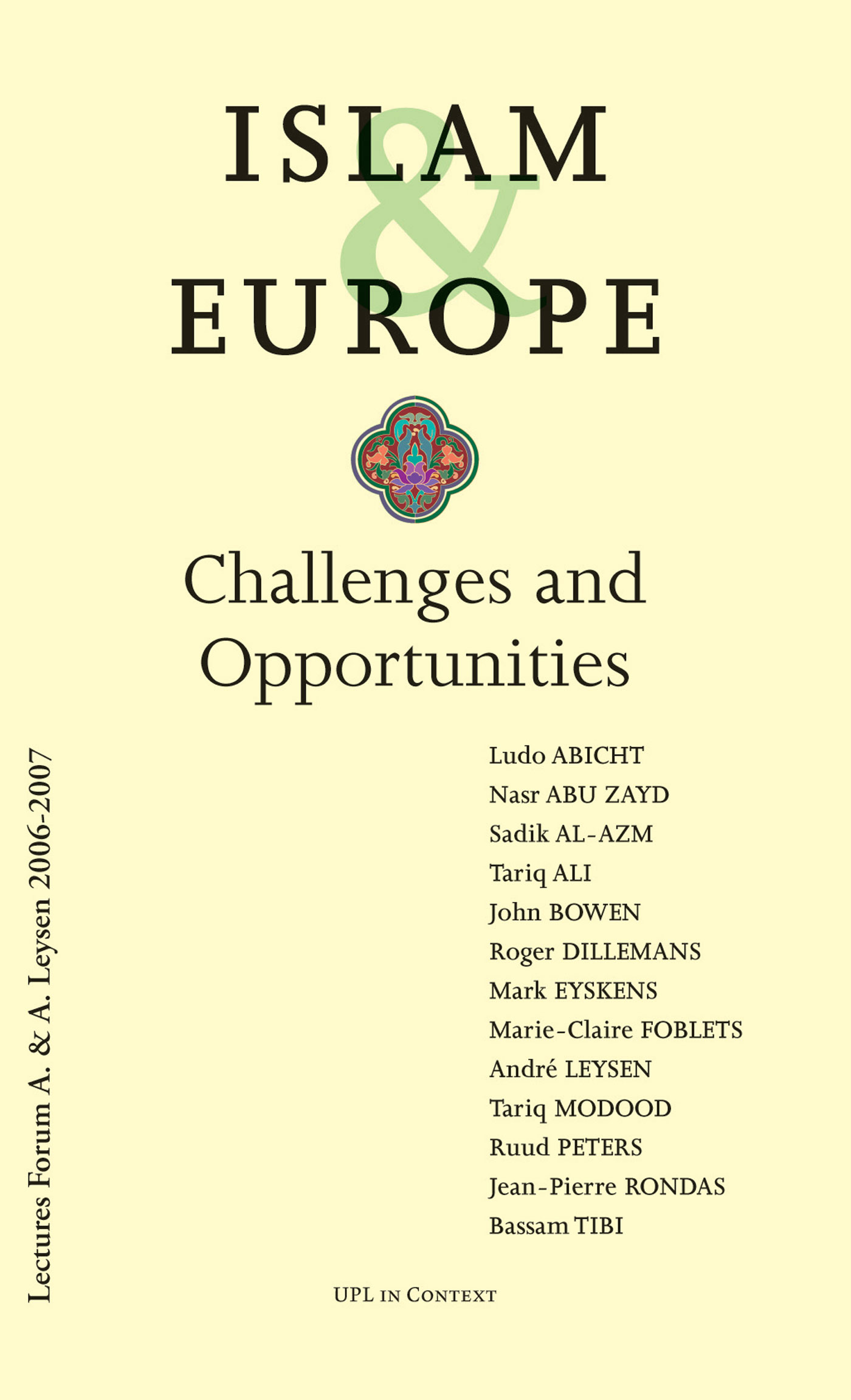 Omslag van Islam & Europe