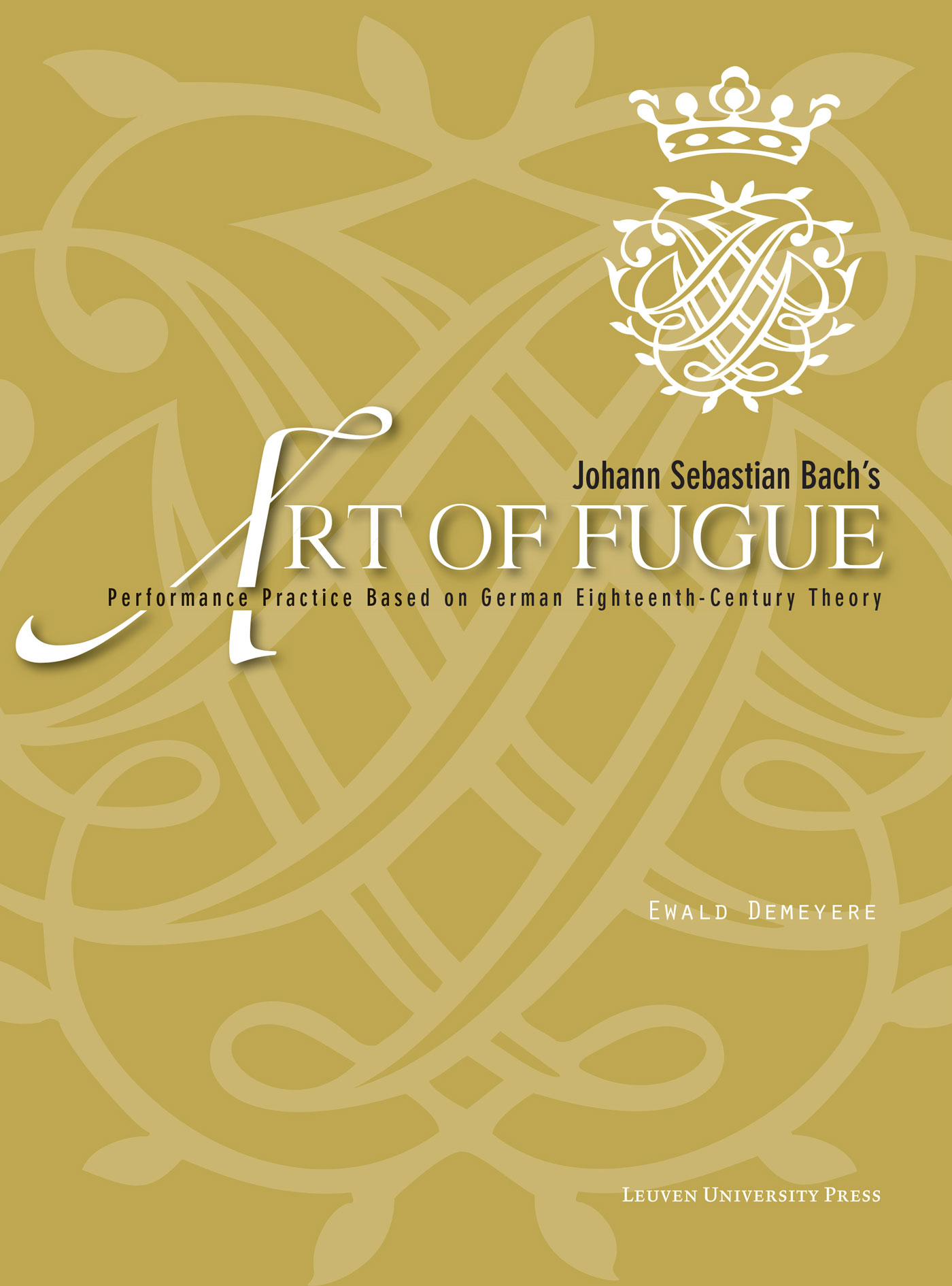 Omslag van Johann Sebastian Bach's art of fugue