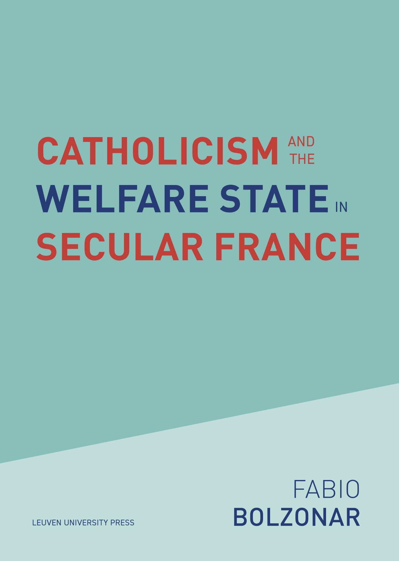 Omslag van Catholicism and the Welfare State in Secular France