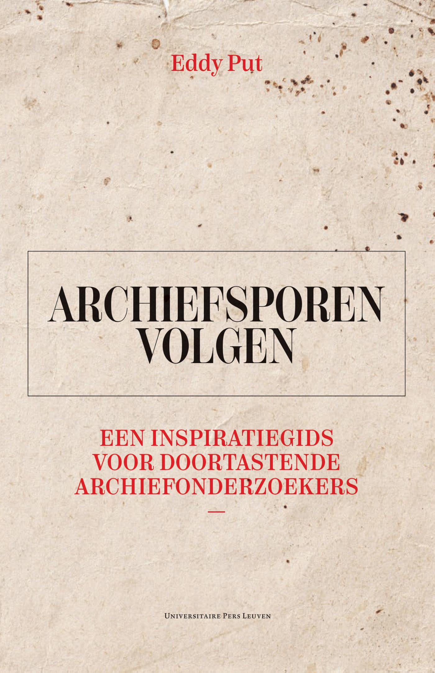 Omslag van Archiefsporen volgen