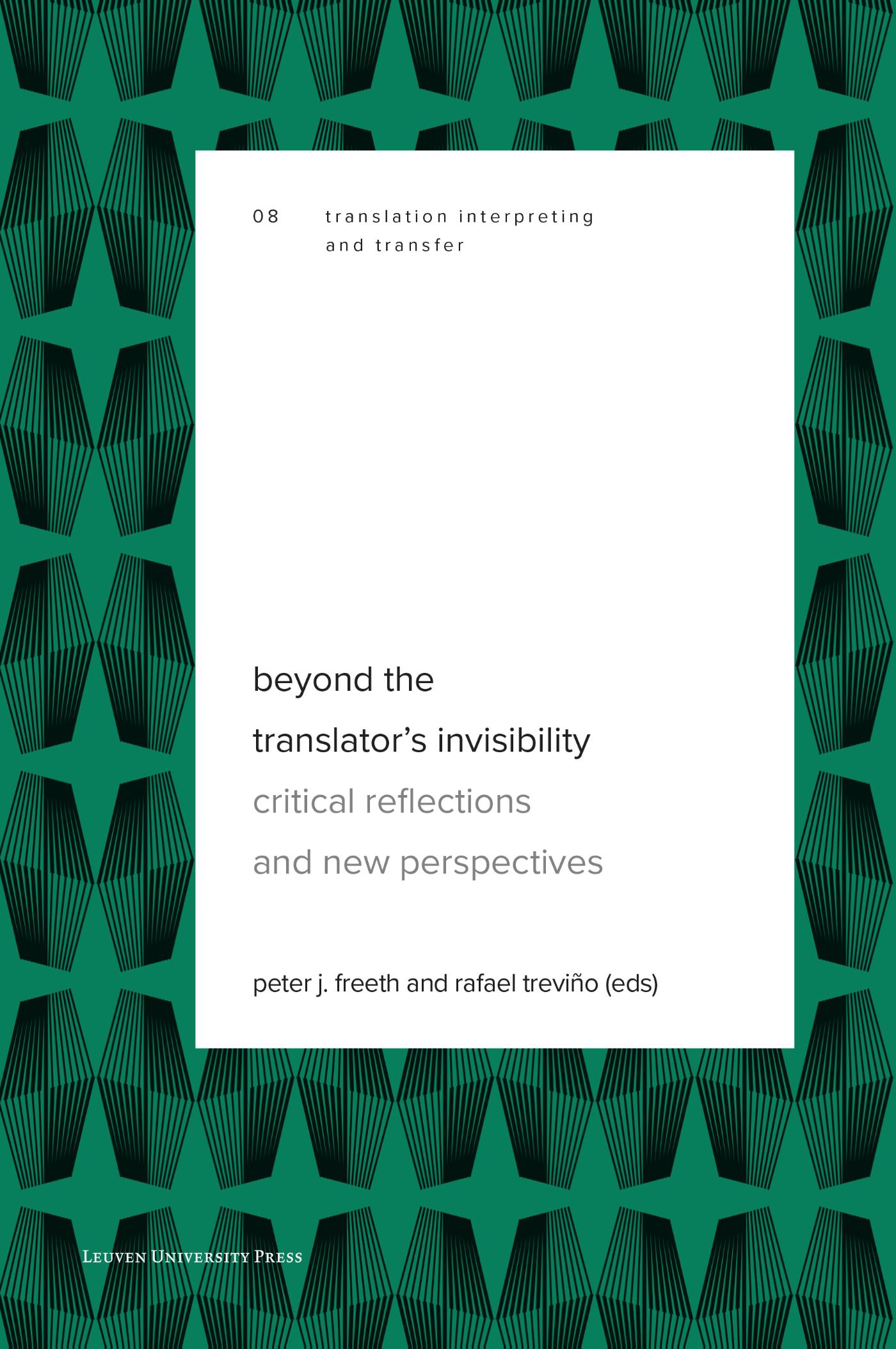 Omslag van Beyond the Translator’s Invisibility