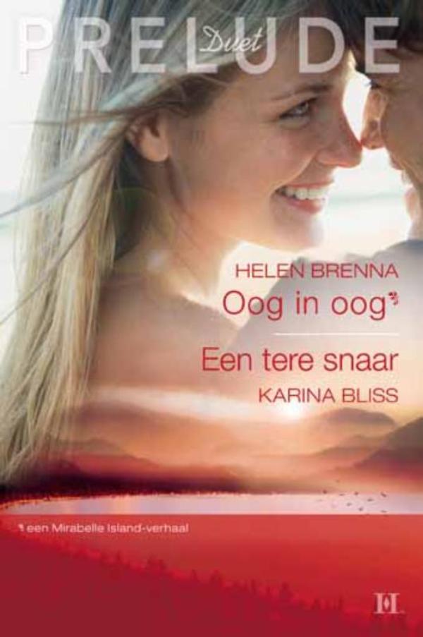 Omslag van Oog in oog ; Een tere snaar