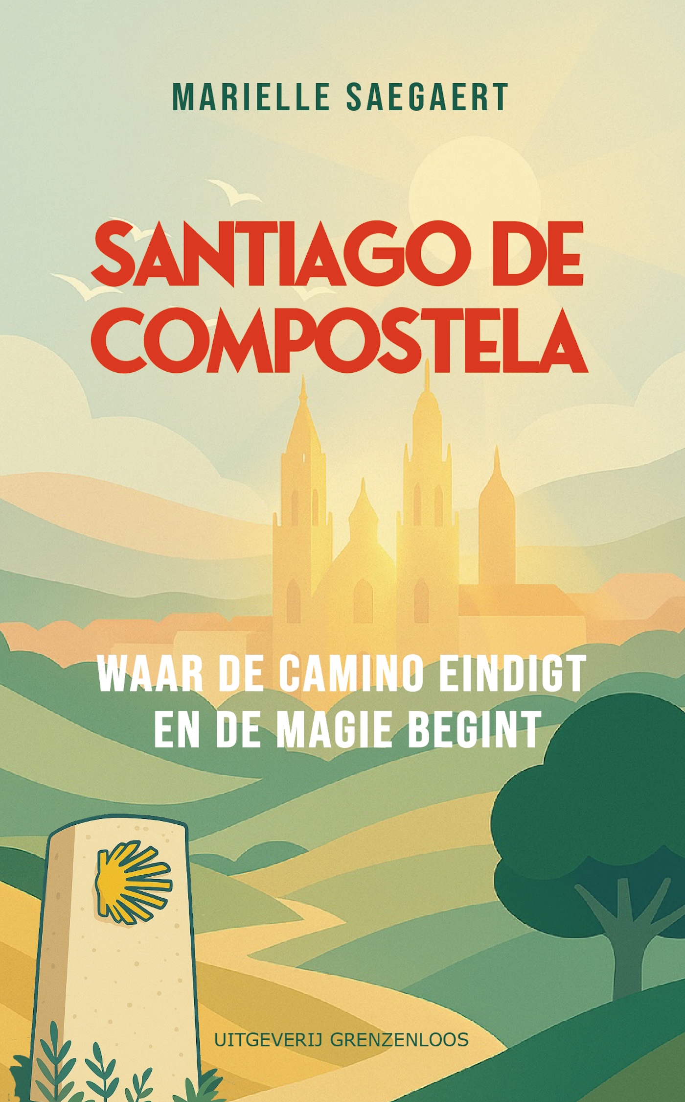 Omslag van Santiago de Compostela