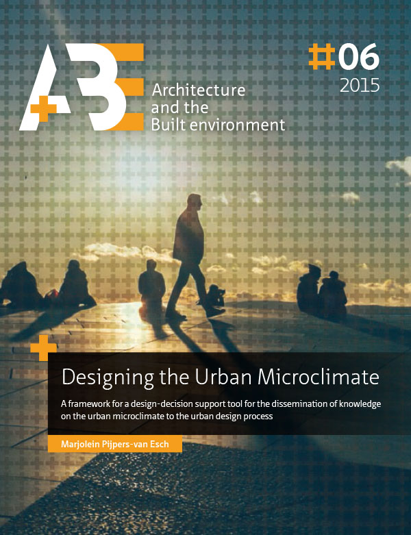 Omslag van Designing the urban microclimate