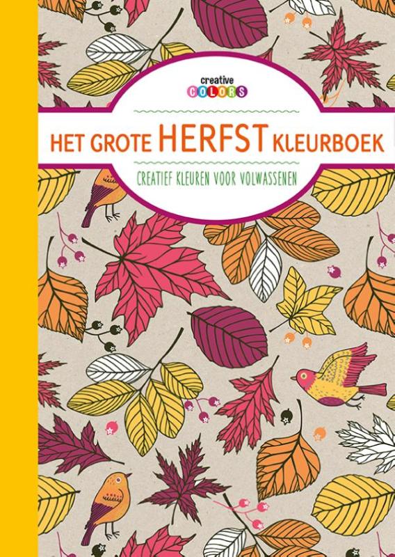 Omslag van Het grote herfst kleurboek