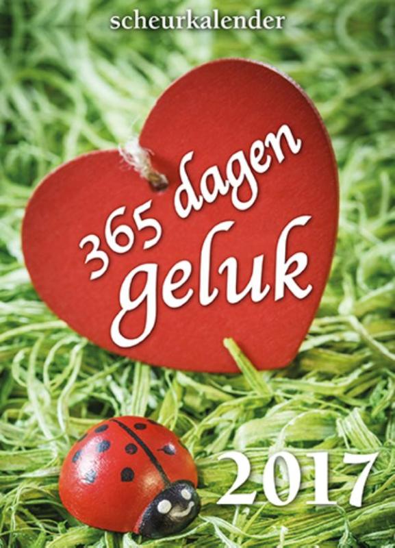 Omslag van 365 dagen geluk scheurkalender 2017