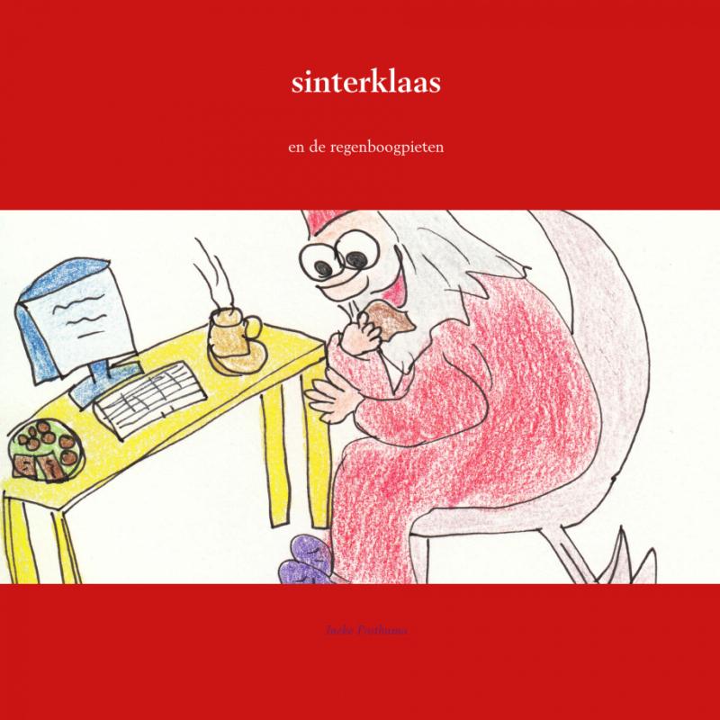 Omslag van Sinterklaas en de regenboogpieten