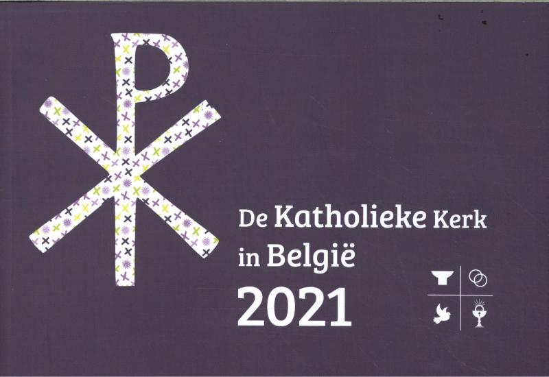 Omslag van Jaarrapport van de Katholieke Kerk in België 2021