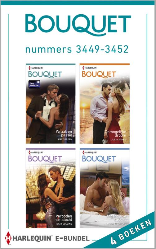 Omslag van Bouquet e-bundel nummers 3449-3452 (4-in-1)