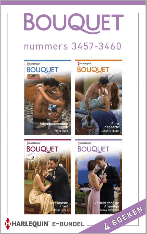 Omslag van Bouquet e-bundel nummers 3457-3460 (4-in-1)