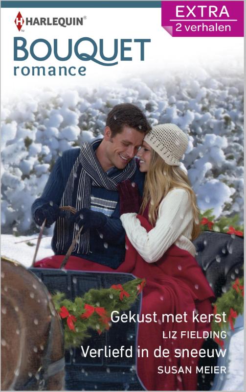 Omslag van Gekust met kerst ; Verliefd in de sneeuw