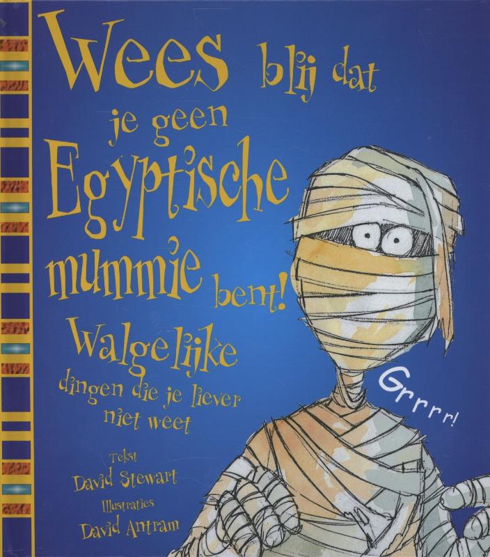 Omslag van Wees blij dat je geen Egyptische mummy bent