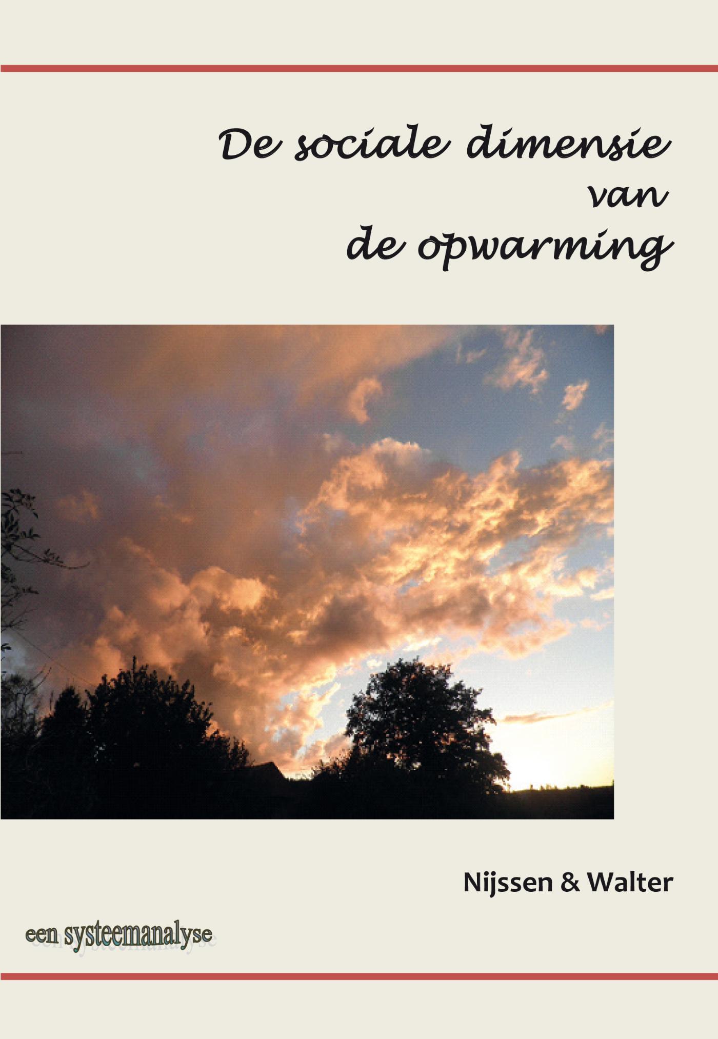 Omslag van De sociale dimensie van de opwarming